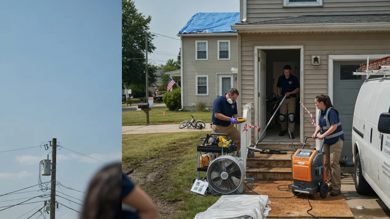 Water Damage Repair in North Aurora, IL near me